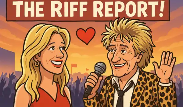 💘 “You’re In My Heart” – Rod Stewart’s Lovely Moment with Penny Lancaster at Glastonbury 🎤🌹