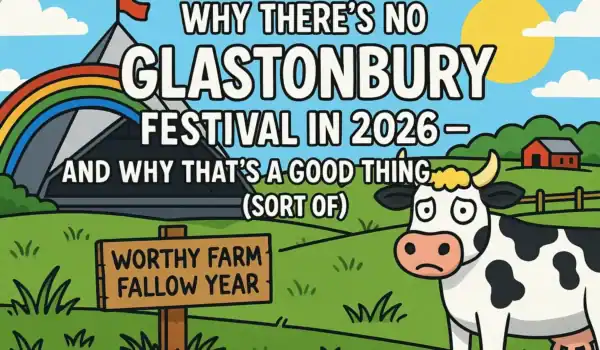 🎪 WHY THERE’S NO GLASTONBURY FESTIVAL IN 2026 – AND WHY THAT’S A GOOD THING (SORT OF) 😭🌱