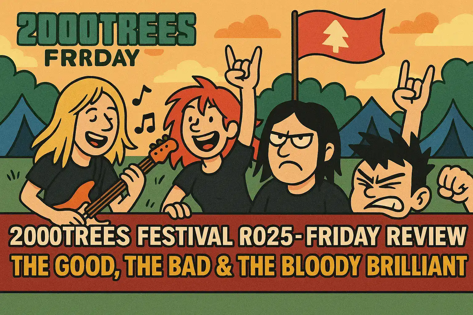 🌲 2000trees Festival 2025 – FRIDAY REVIEW: THE GOOD, THE BAD & THE BLOODY BRILLIANT