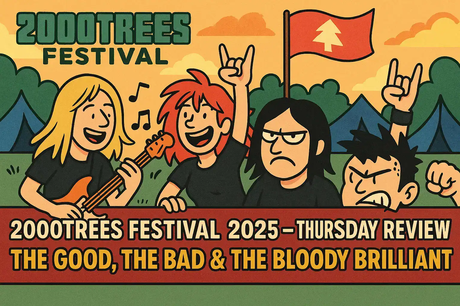 🌲2000trees Festival 2025 – Thursday Review: The Good, The Bad & The Bloody Brilliant