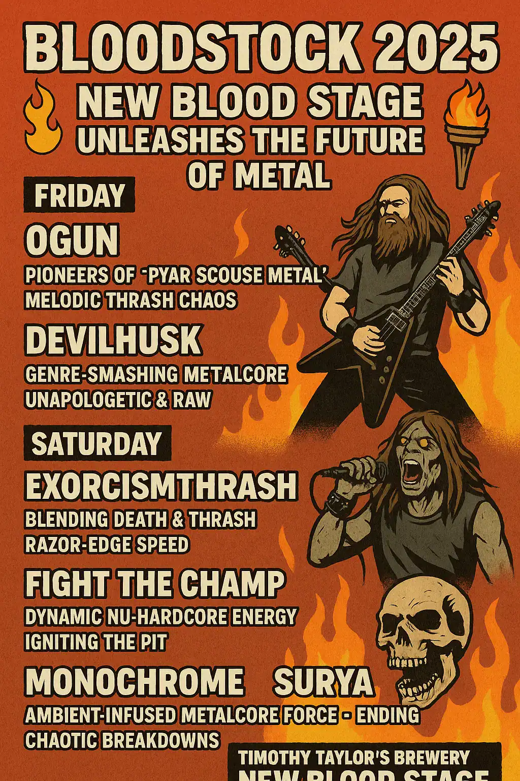 BLOODSTOCK 2025: NEW BLOOD STAGE UNLEASHES THE FUTURE OF METAL 🔥🤘