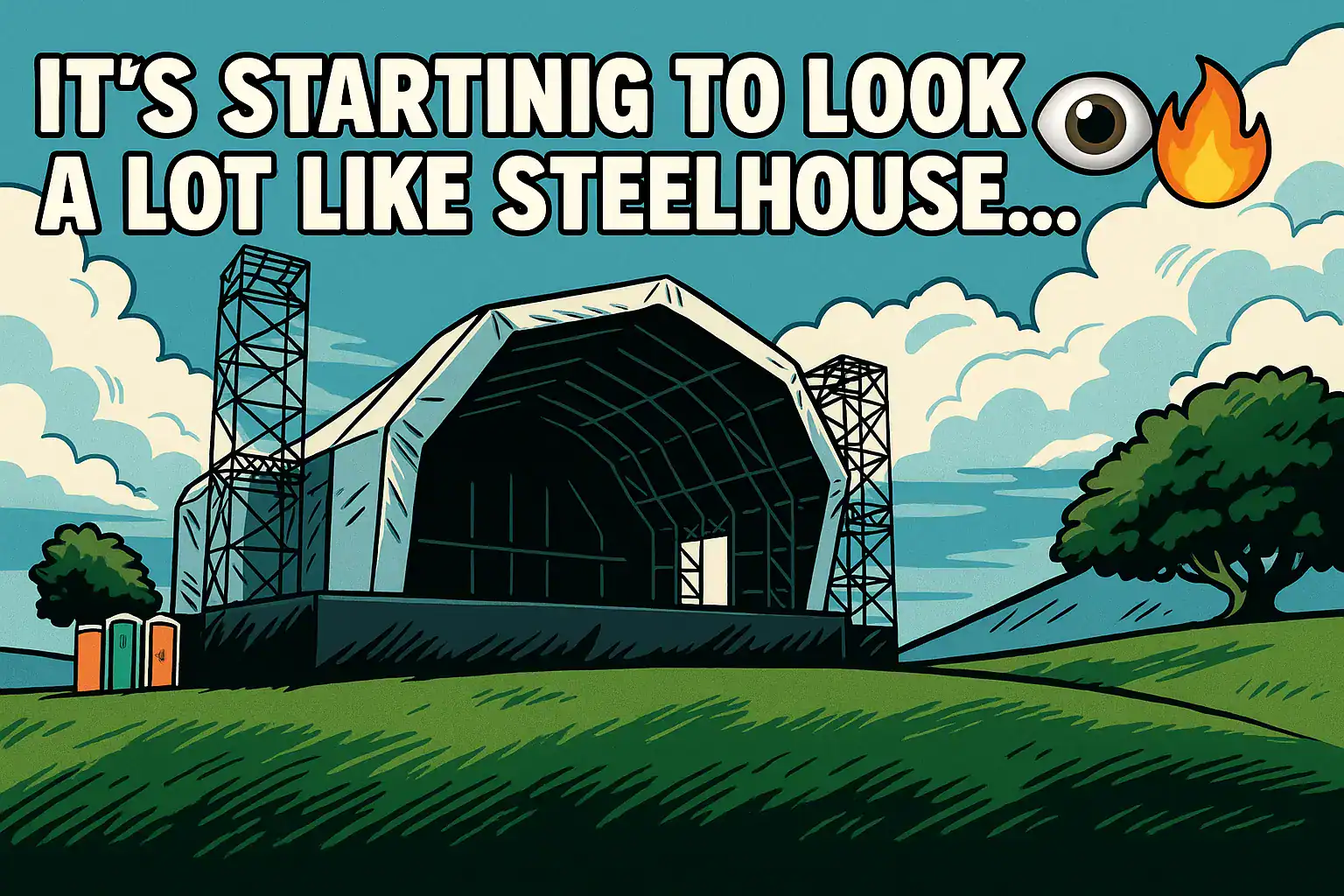 IT’S STARTING TO LOOK A LOT LIKE STEELHOUSE… 👀🔥
