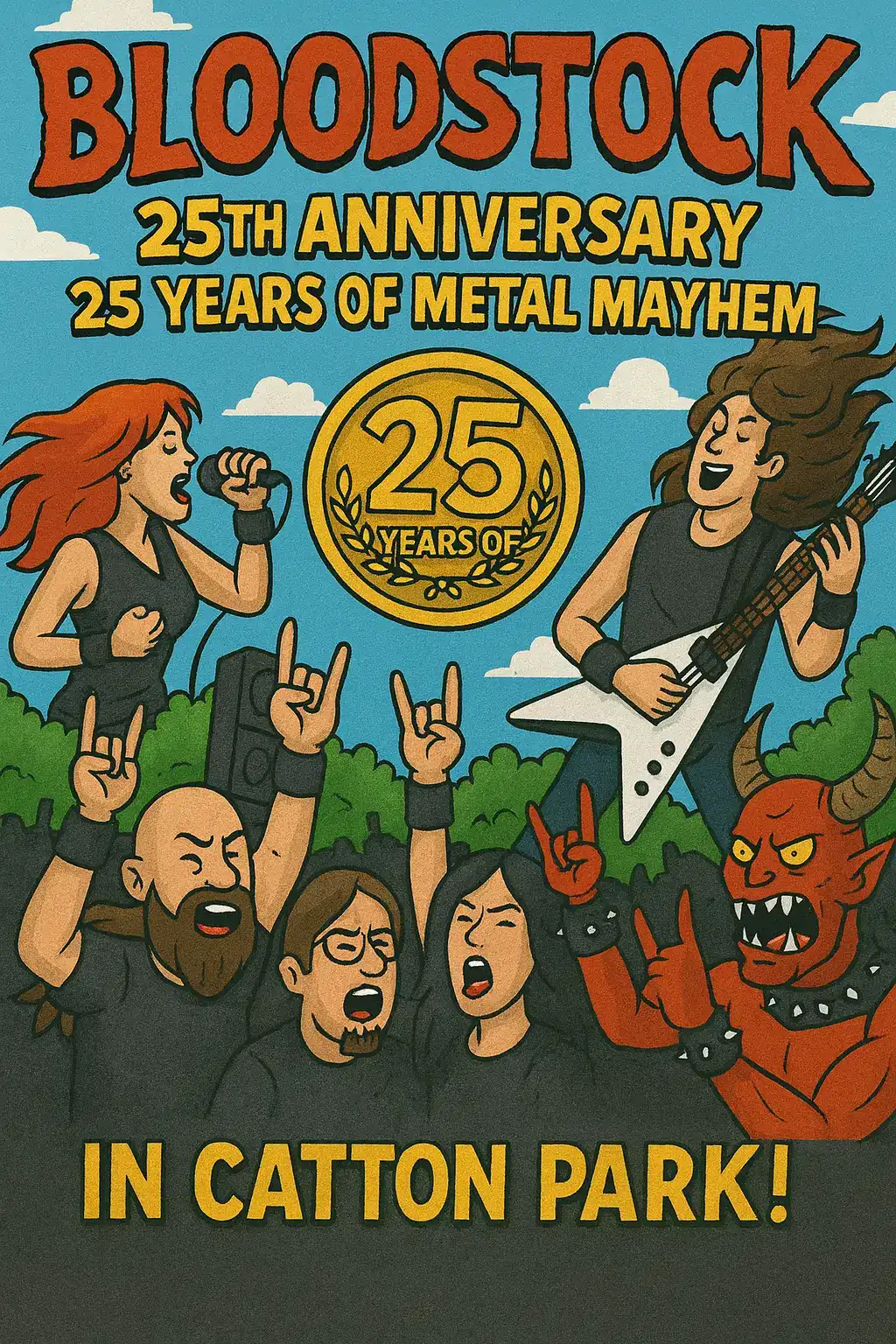 Bloodstock 25th Anniversary – 25 Years of Metal Mayhem in Catton Park! 🩸🤘