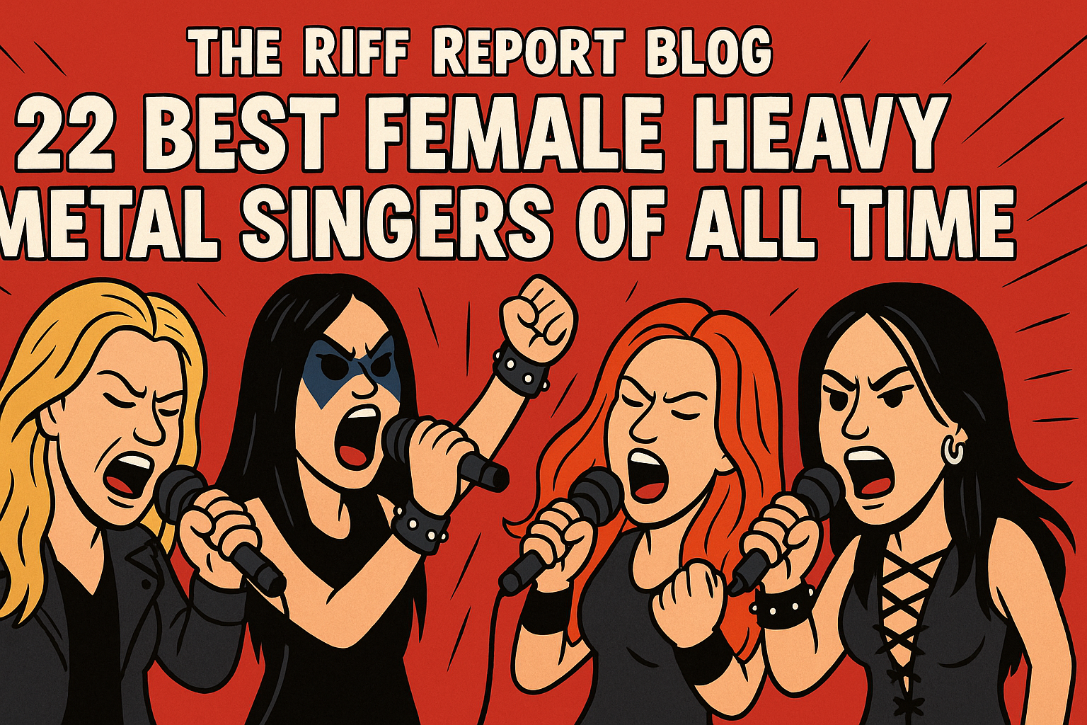 Heavyweight Singer 22 Best Female Heavy Metal Singers Of All Time 🤘🔥 - The Riff Report Blog
