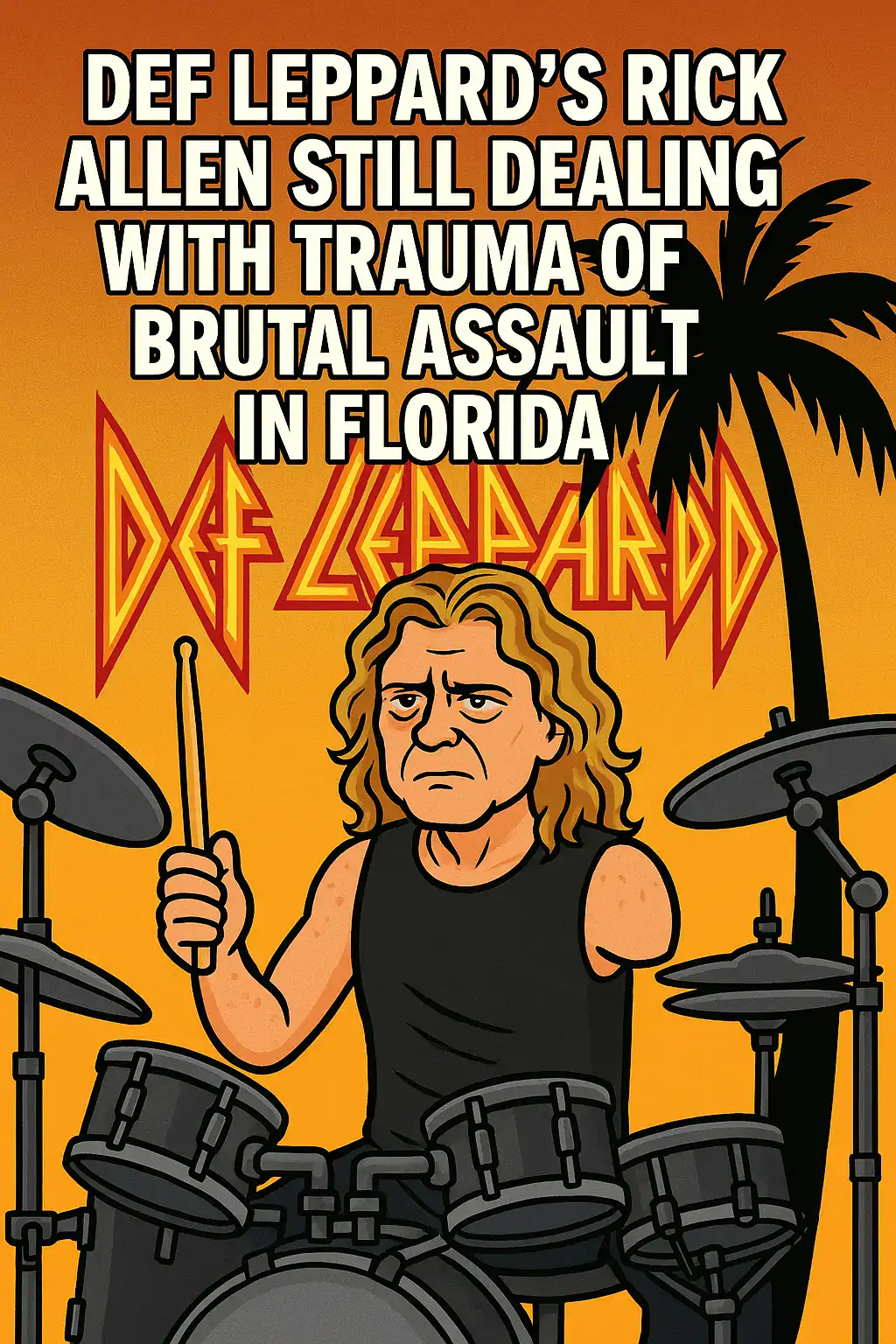 Def Leppard’s Rick Allen Still Dealing With Trauma of Brutal Assault in Florida