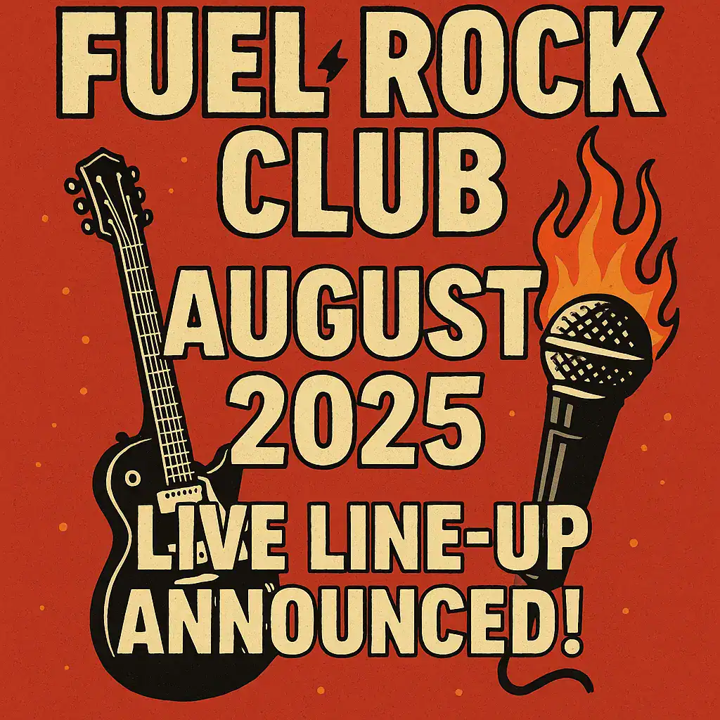 🎸 FUEL ROCK CLUB — AUGUST 2025 LIVE LINE-UP ANNOUNCED! 🔥