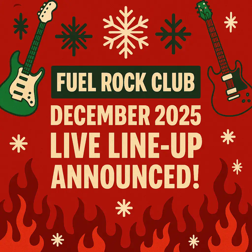 🎅🎸 FUEL ROCK CLUB — DECEMBER 2025 LIVE LINE-UP ANNOUNCED! 🔥