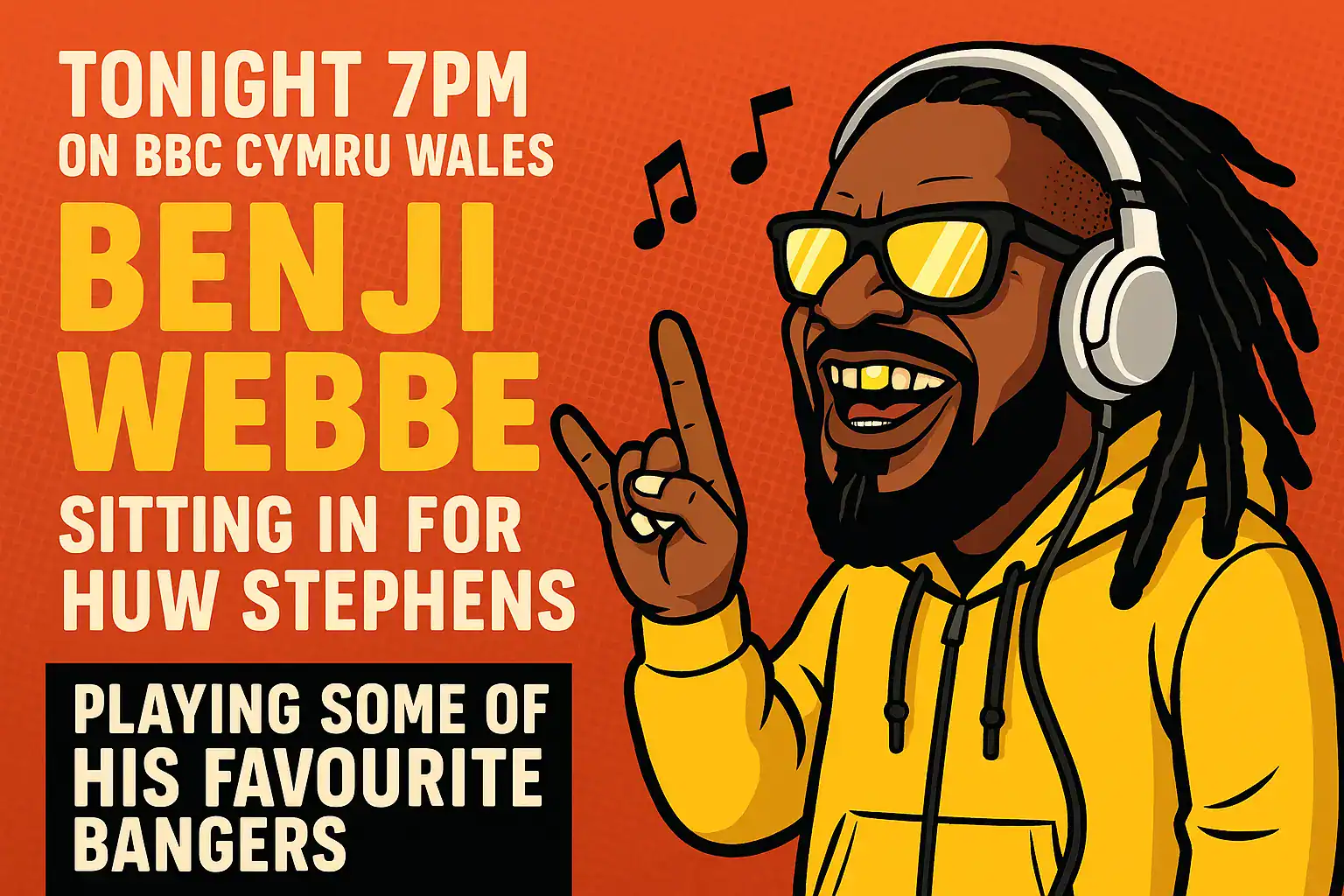 ๐๏ธ BENJI WEBBE TAKES OVER BBC CYMRU WALES โ AND HEโS BRINGING THE BANGERS, MUN! ๐ด๐ฅ