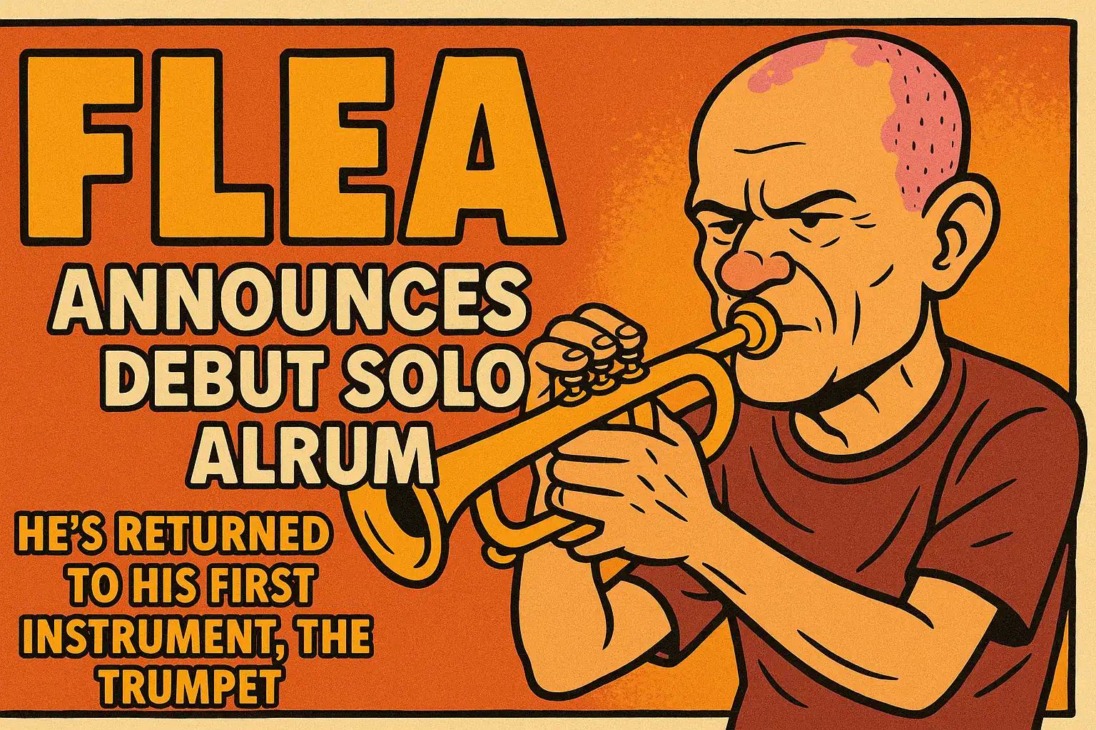 🎺🔥 FLEA GOES FULL JAZZ WIZARD — RED HOT CHILI PEPPERS ICON ANNOUNCES DEBUT SOLO ALBUM, RETURNS TO HIS FIRST INSTRUMENT!
