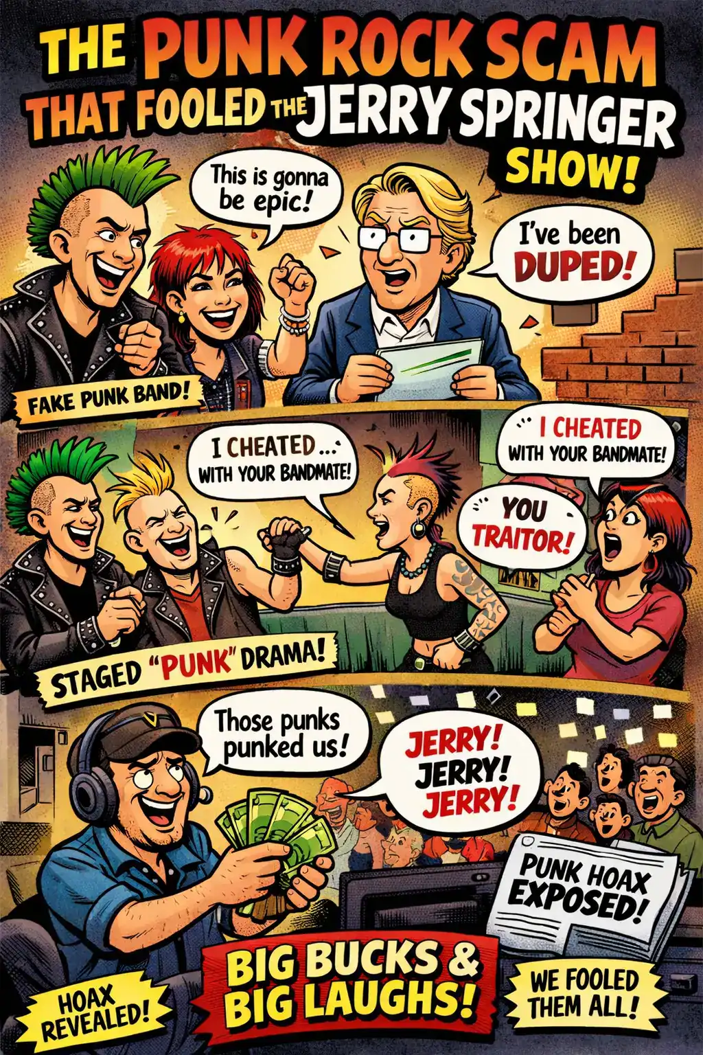 The Punk Rock Scam That Fooled The Jerry Springer Show ๐คฏ๐บ๐ค