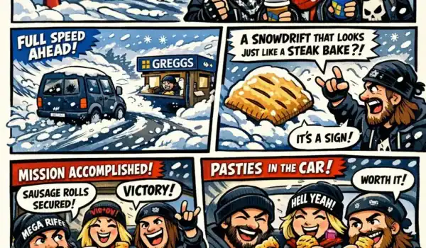🚨❄️ BREAKING: SNOW, CLOSED ROADS & A VERY IMPORTANT GREGGS MISSION ❄️🚨