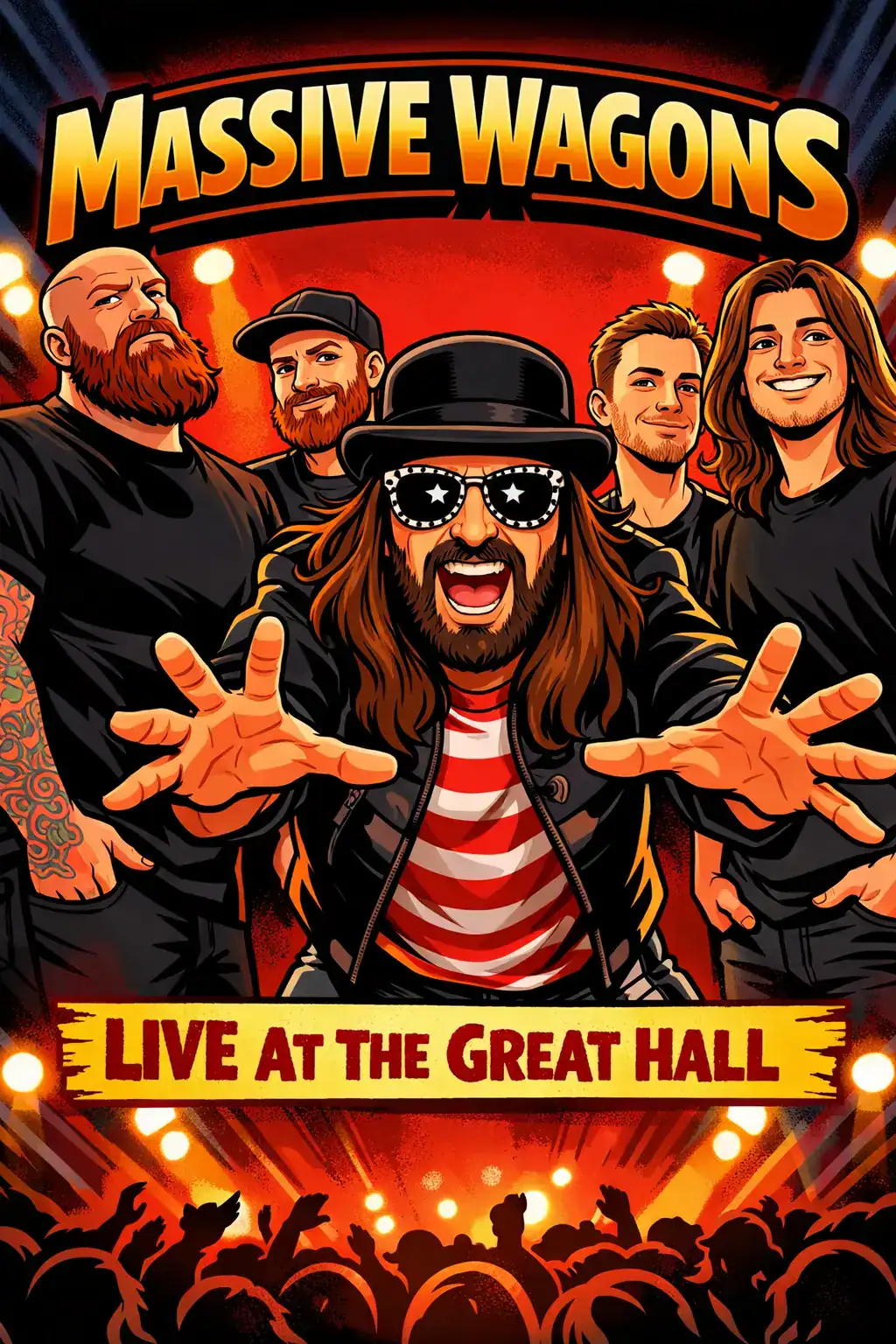 Massive Wagons – Live At The Great Hall