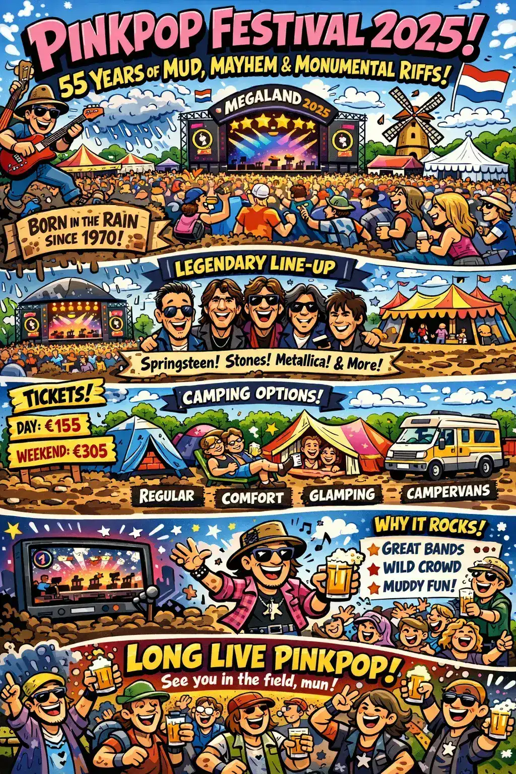 🎸 PINKPOP FESTIVAL 2025: 55 YEARS OF MUD, MAYHEM & MONUMENTAL RIFFS 🤘🇳🇱
