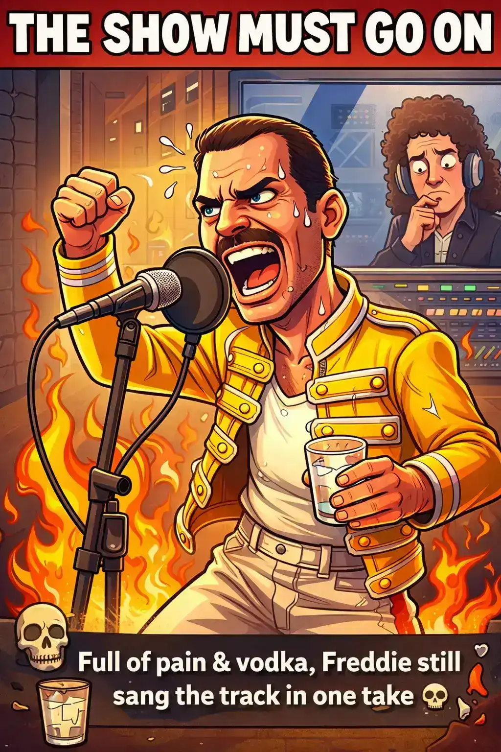 Freddie Mercuryโs Unbreakable Will ๐ค๐ฅ