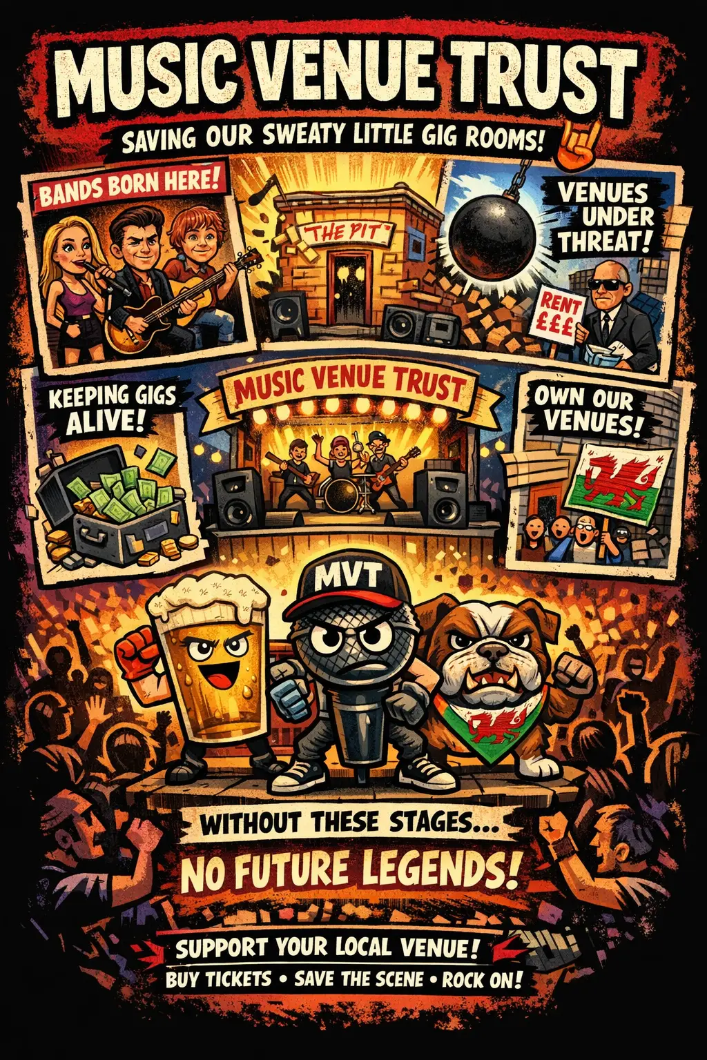 🎸 MUSIC VENUE TRUST – THE HEROES KEEPING OUR SWEATY LITTLE GIG ROOMS ALIVE 🤘🔥