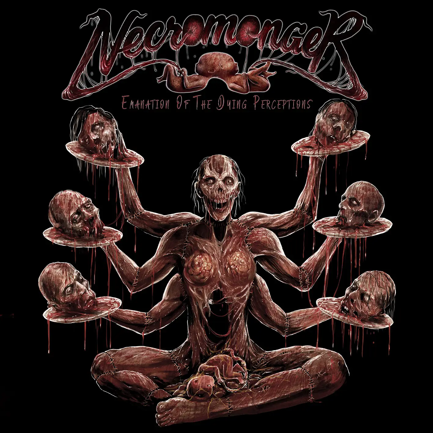 💀🩸 NECROMONGER’S EMANATION OF THE DYING PERCEPTIONS IS THE AUDIO EQUIVALENT OF BEING DRAGGED THROUGH A MASS GRAVE 🤘🔥