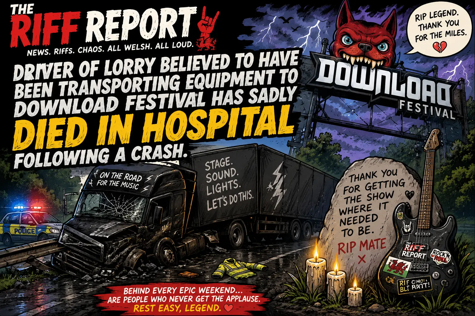 💔 Tragic News Casts a Shadow Over Download Festival 2026