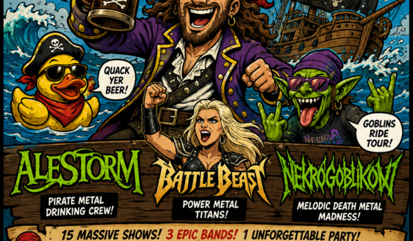 🏴‍☠️ Alestorm Set Sail for a Massive UK & Ireland Tour in 2027 with Battle Beast and Nekrogoblikon! 🍻🤘