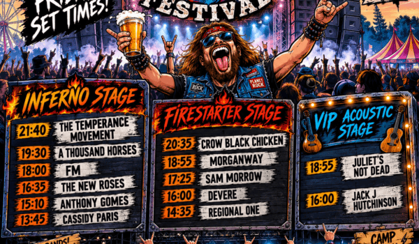 🔥 Maid of Stone Festival 2026 Reveals Friday Set Times — Let the Weekend of Riffs Begin! 🤘🎸