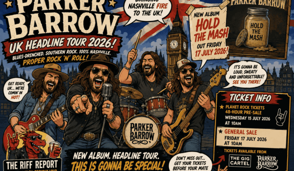 🎸 Parker Barrow Announce 2026 UK Headline Tour As New Album