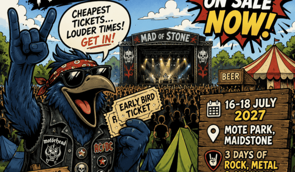 🔥🎸 MAD OF STONE FESTIVAL 2027 EARLY BIRD TICKETS ARE ON SALE NOW! 🎸🔥