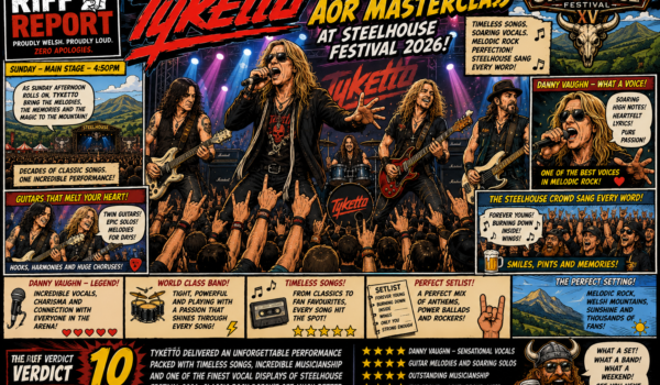 🎸🔥 Tyketto Deliver an AOR Masterclass at Steelhouse Festival 2026 🏔️🤘