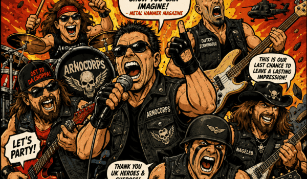 🤘 ArnoCorps Call Time on the UK: Action Adventure Legends Announce Their Final Ever British Tour 💥