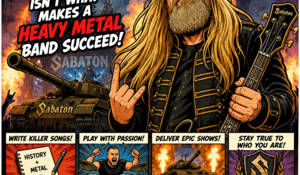 ⚔️ Sabaton’s Pär Sundström Says Bands Don’t Need to Stay ‘Fresh’ to Conquer Heavy Metal 🤘🔥