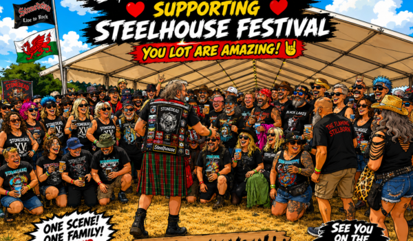 🤘 Stonedead & Steelhouse: A Friendship Built on Riffs, Mountains and the Best Fans in Rock ❤️🏔️