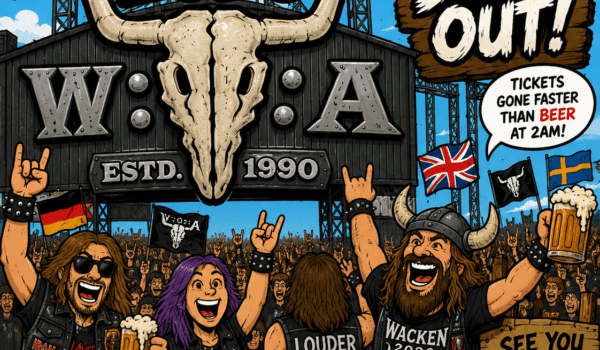 🤘 WACKEN OPEN AIR 2026 IS OFFICIALLY SOLD OUT! 🔥