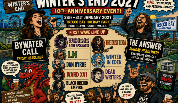 🤘 Winter’s End 2027 Celebrates 10th Anniversary with Bywater Call, The Answer, LN, Beaux Gris Gris and More!