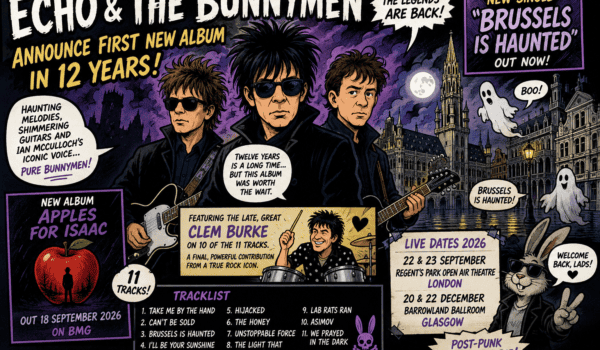 👻 Echo & The Bunnymen Announce First New Album in 12 Years –