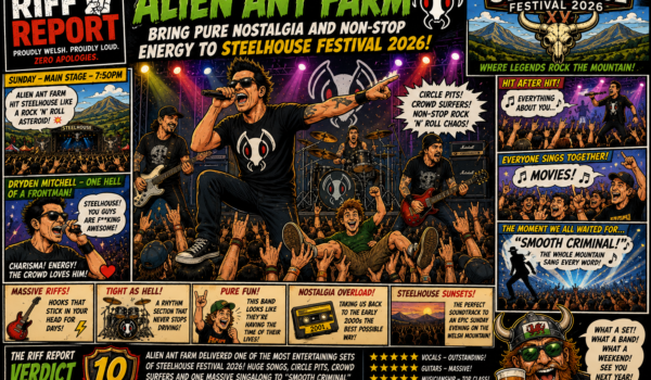 👽🎸 Alien Ant Farm Bring Pure Nostalgia and Non-Stop Energy to Steelhouse Festival 2026 🔥🏔️