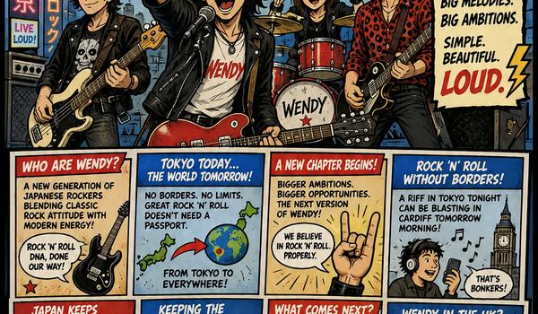 🇯🇵🔥 WENDY: TOKYO ROCKERS BEGIN A NEW CHAPTER WITH EYES ON THE WORLD 🌍🎸
