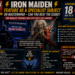 5835b8f6-fb8e-428e-b22e-3843b2b23deb - the Riff Report Blog Poster-style infographic announcing an Iron Maiden feature on Mastermind, with bold headlines, artwork, and panels about questions and scores.